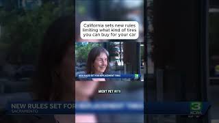 New rules set for tires in California