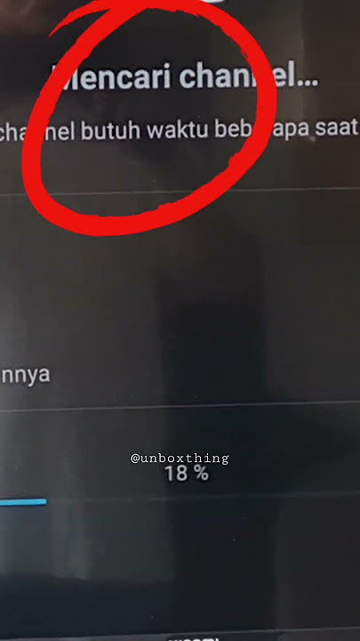 Cara Setting TV Digital Xiaomi A2 - Smart Android TV