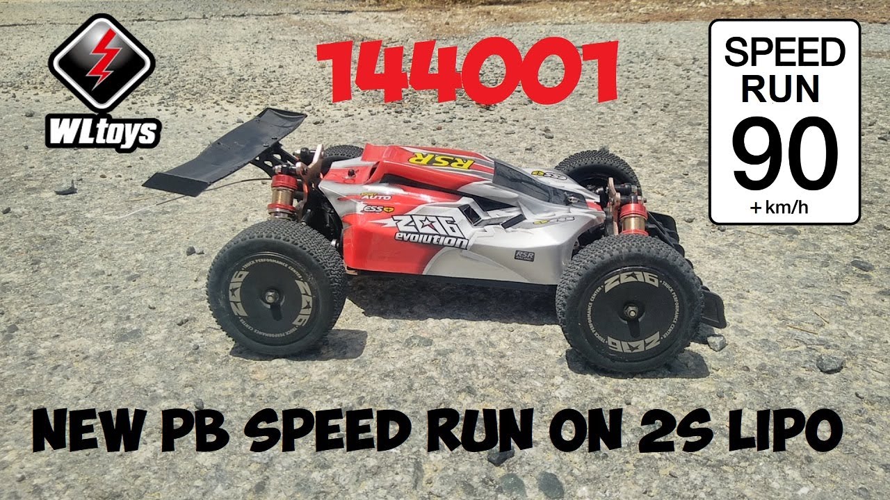 Wltoys 144001 Brushless - New PB 2s Lipo - YouTube