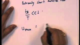 Mod-01 Lec-11 Pulse Load Response Characteristics & Impulse Loading