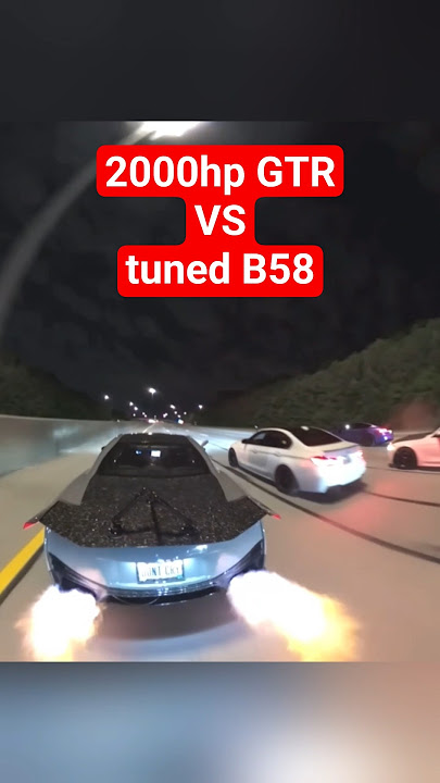 2000HP GTR Spitting Flames🤯