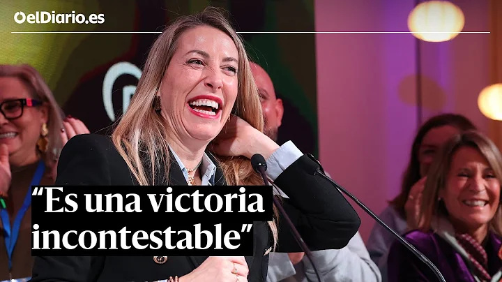 María Guardiola (PP): "Es una victoria absolutamente incontestable. Ha merecido muchísimo la pena"