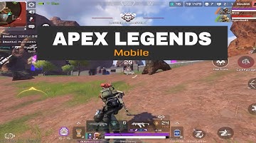 Apex Legends Mobile iPad Air M1 gameplay with ultra graphics - Ep. 1 - Lifeline | Shiny