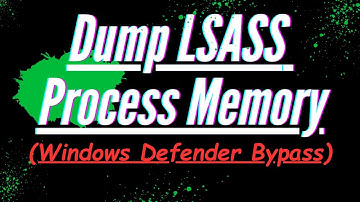 How to Dump LSASS.exe Process Memory with Nanodump BOF - Windows Defender Bypass