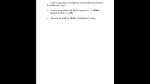 HP QTP/UFT Functional Test Automation tool Tutorial Introduction - Slide 10