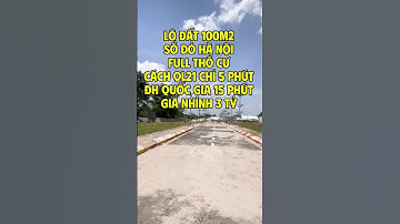 Đất nền Hoà Lạc - 100m2 full thổ cư