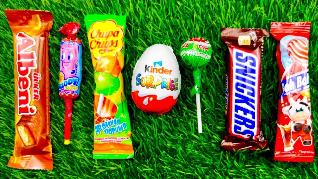 ASMR POPULAR CANDIES UNWRAPPING SOUNDS | COLORFUL SWEETS RELAXING VIDEO 