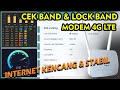 Cara Cek Band dan Lock Band Modem 4G LTE | Advan CPE Start