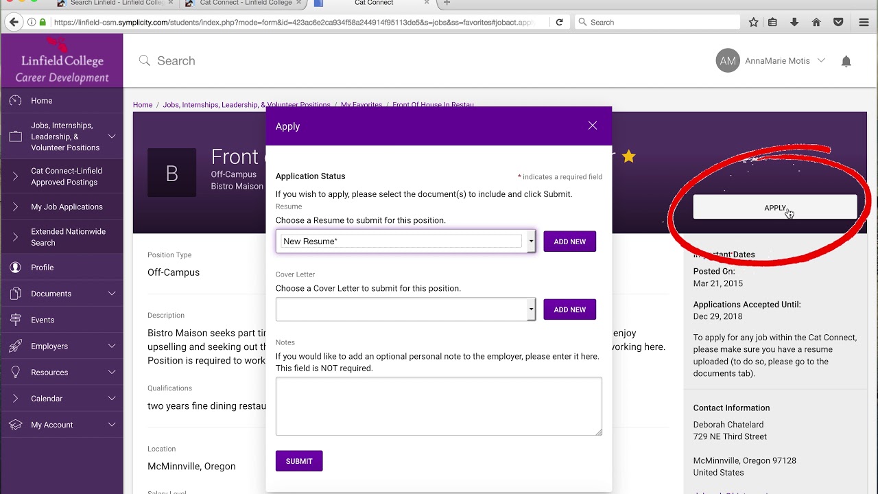 Cat Connect | Linfield University Cat Connect | Linfield University