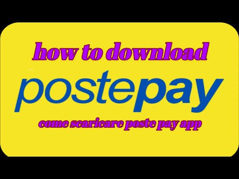 Come scaricare Postepay App
