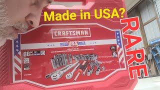 Craftsman Tool Set now Made in USA.  Very Limited Supply #craftsman by Major Weakness 7,944 views 9 months ago 8 minutes, 35 seconds