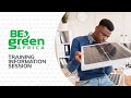 Begreen information session financial planning and reporting