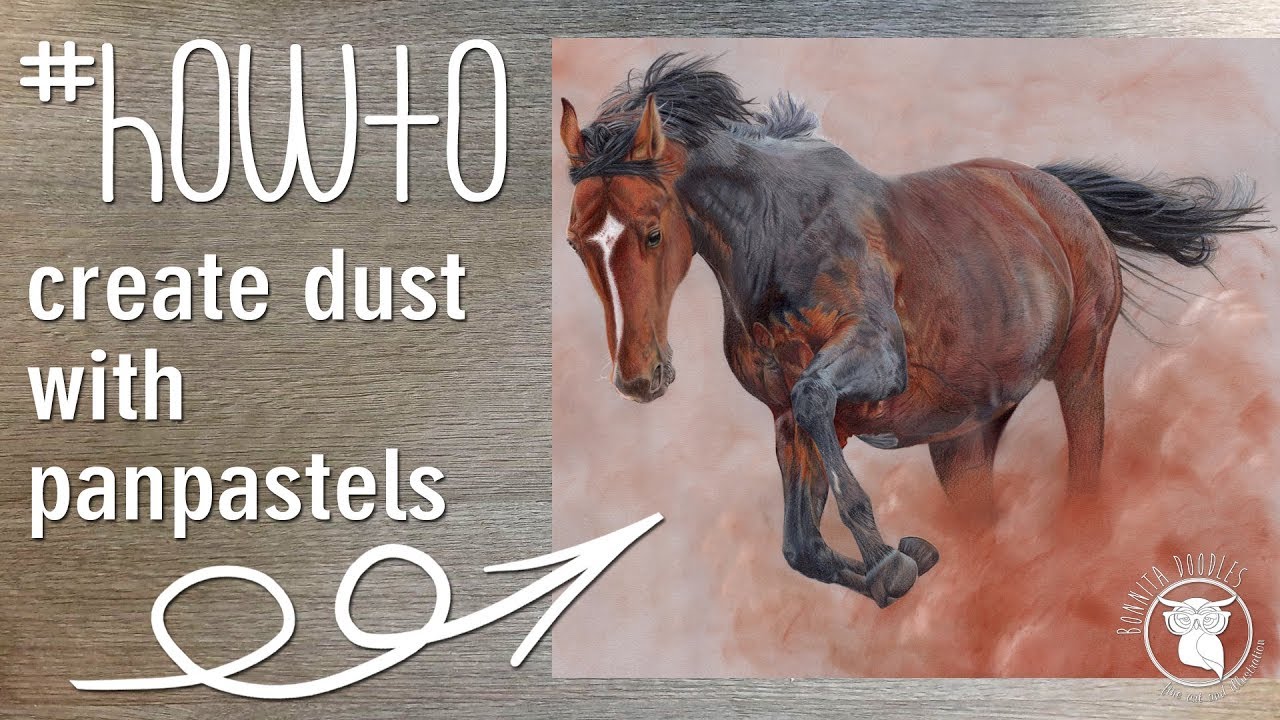 faber castell consultancy How to create dust, Pan Pastels