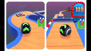 Sky Rolling Ball 3D Mobile Gameplay Level 156-160
