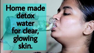 Drink this everyday to get a celebrity skin | Detox water recipe-Get JLO Glow at home-Treat pimples