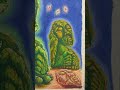 45...혜성과 석상들 comets and stone sculptures/1993/석춘기 ChunGi Seok/730×1100mm/oilpastels on paper
