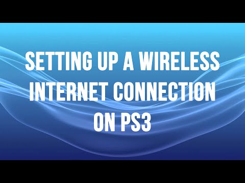 PS3 - Setting up a Wireless Internet Connection / How to Connect the PS3 to the Internet