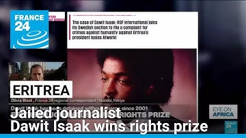 Jailed Swedish-Eritrean journalist wins rights prize • FRANCE 24 English