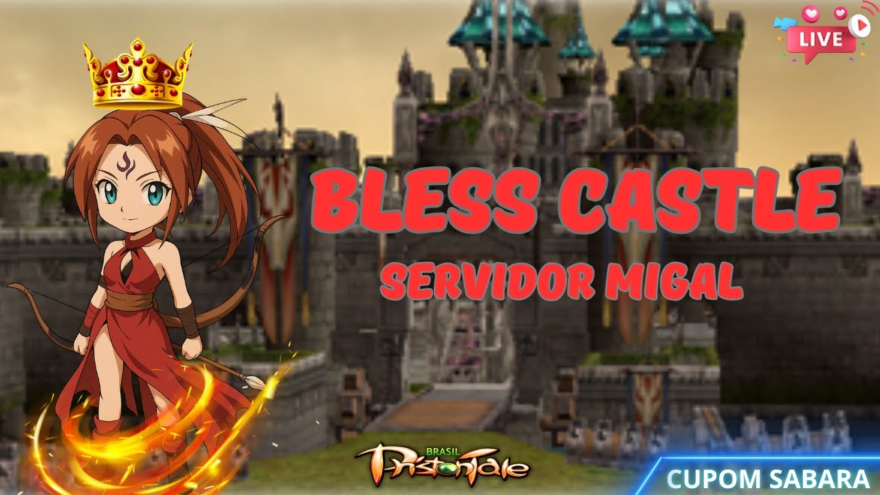 🔴 LIVE 🔴 BLESS CASTLE 🏰 SERVIDOR MIGAL 🛡️DEFESA DA ZENIT🔥