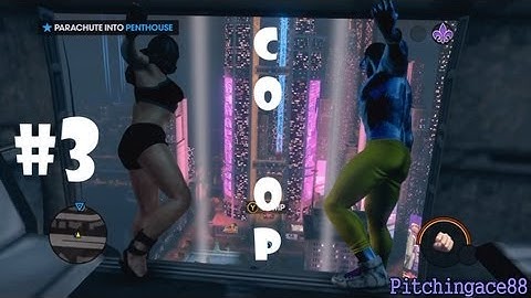 Saints Row The Third Co-Op HD w/ A Girl - Part 3 - Crazy Taxi