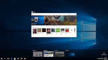 Shortcut key for Windows 10 Virtual Desktop (Create, View & Close)
