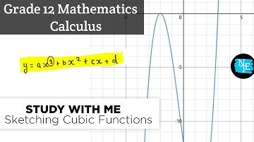 Grade 12 Calculus An Overview of How to Sketch Cubic functions NSC DBE Maths | NTE