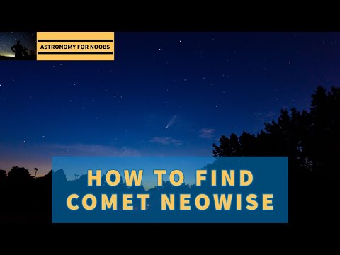 Hoe vindt Comet Neowise