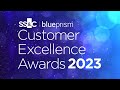 Ssc blue prism  customer excellence awards ceremony 2023