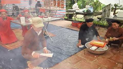 Lễ cấp sắc người Sán Dìu tại Vĩnh Phúc (Phần 2)- Y Vô (Khai đám, trình sớ)