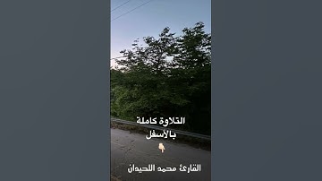 عشائية بالترتيل الخاشع القارئ #محمد_اللحيدان من سورتي فصلت وسبأ #اكسبلور #راحة_نفسية