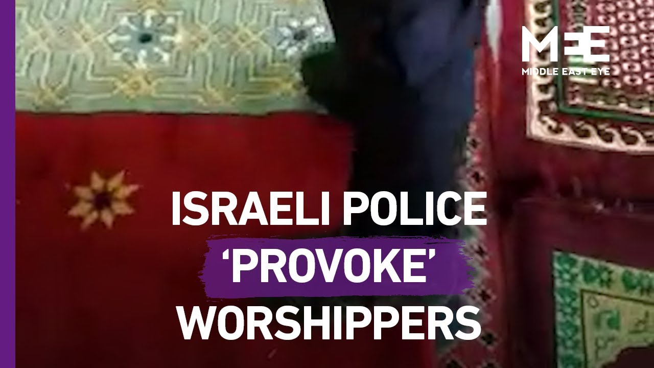 Israeli police 'provoke' Palestinian worshippers