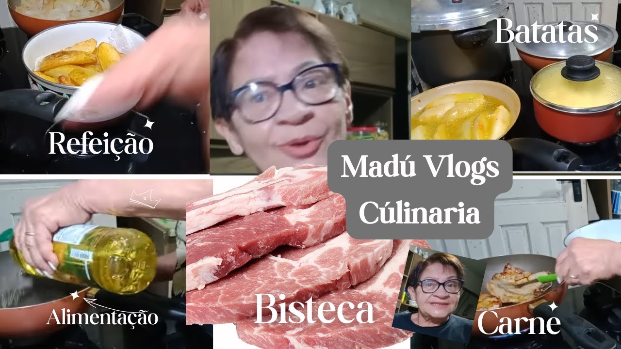 #VAMOS DE  BISTECA // BATATAS RÚSTICA E POLENTA / #01 DE OUTUBRO