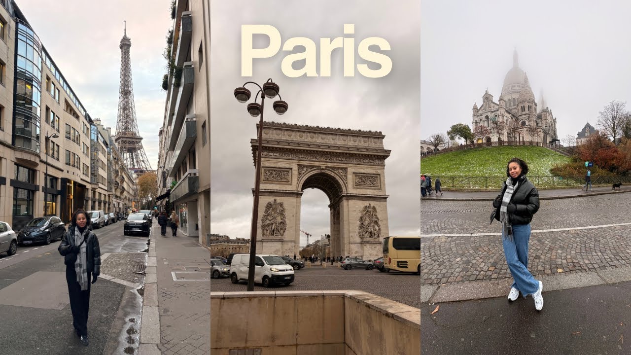 Paris Vlog: O Que Fazer em 1 Dia em Paris? Sacré-Cœur, Moulin Rouge e Bistrôs de Montmartre