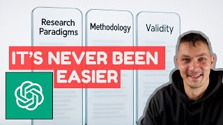 3 Powerful ChatGPT prompts for Research Methodology and Design!