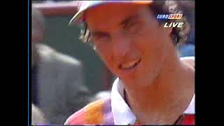 Roland Garros 1995 1R Bruguera vs Rafter