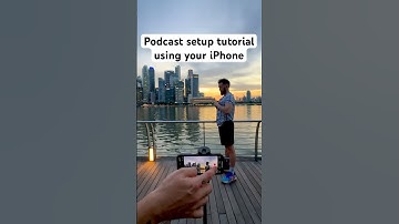 Podcast setup tutorial using iPhone and Detail app | How to record & edit video with just your phone