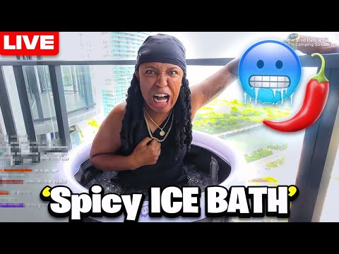 Ezee Admits To THIS During The Ice Bath Challenge