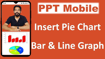 How to Insert Charts Bar Graph & Pie Chart in Mobile PPT App