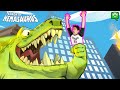 We CRUSH a CITY in Terror of Hemasaurus on HobbyGaming