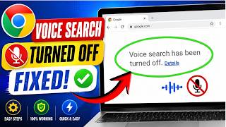 How To Fix  Voice Search Has Been Turned Off  Error In Google Chrome screenshot 3