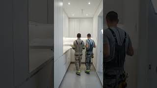 De cocina pequeña abandonada a cocina de lujo con IA:!El resultado es brutal 🤯 #diy