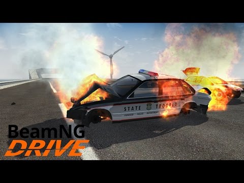 Видео: Адская Погоня! - BeamNG.Drive 0.5.5.0