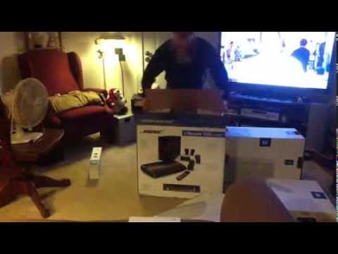 Un boxing of a Bose  lifestyle 535 series II part 2 of 5