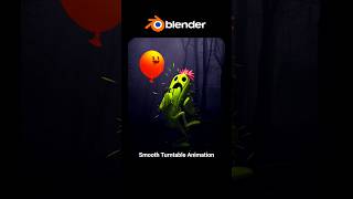 Turntable Animation Smooth #blender #3danimation #3d #tutorial #shorts #anime #portfolio #trending