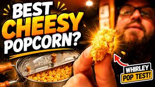 I Tried Making Extra Cheesy Popcorn in a Whirley Pop