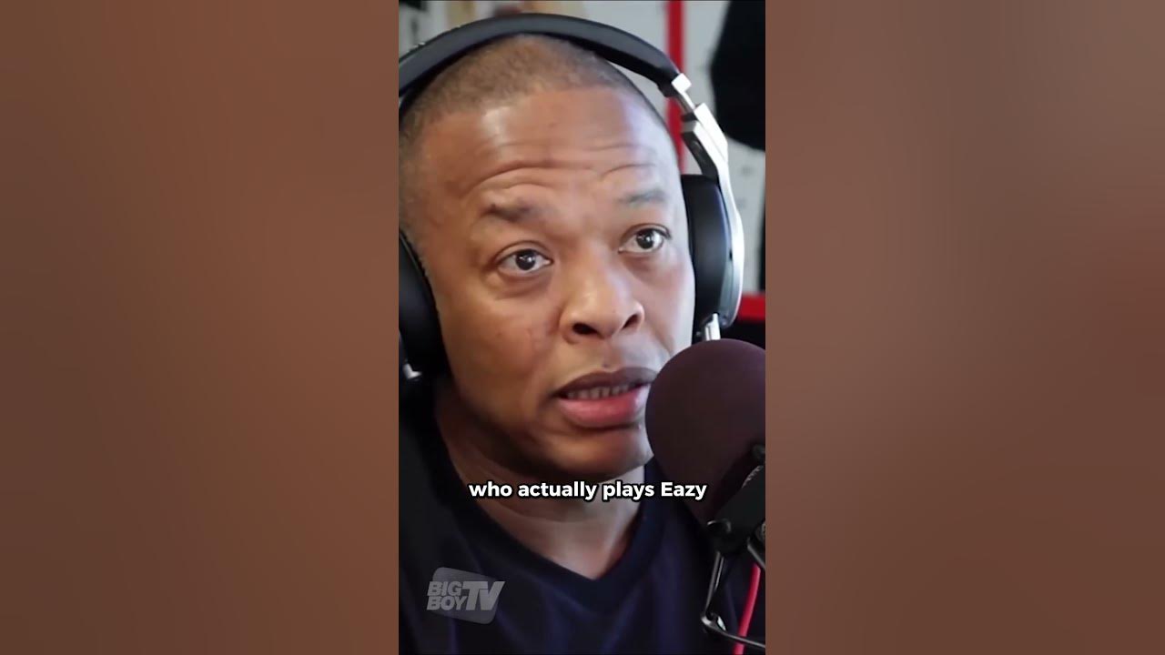 Dr. Dre On Becoming Emotional During "Straight Outta Compton" Eazy-E Scene Dr. Dre On Becoming Emotional During "Straight Outta Compton" Eazy-E Scene