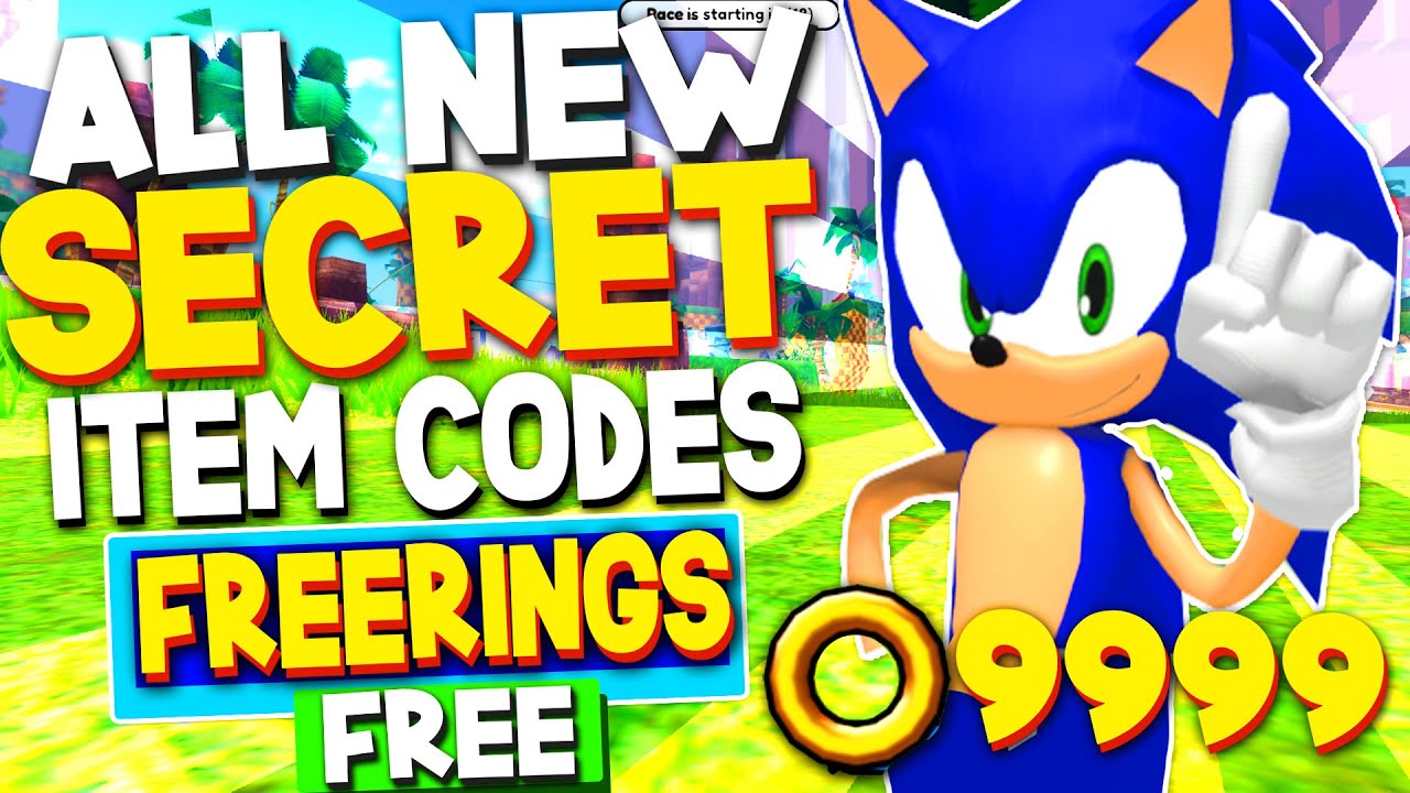 ALL NEW *SECRET* CODES in SONIC SPEED SIMULATOR CODES! (Roblox Sonic Speed  Simulator Codes) 