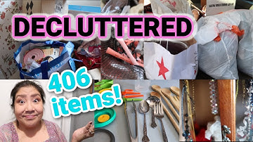 DECLUTTER Challenge (406 ITEMS!) | Minimalism Game | DECLUTTERING with Friends Day 22-28