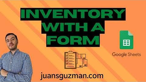 Create an INVENTORY System in Google Sheets with Apps Script 🚀 | CRUD Input Form Tutorial