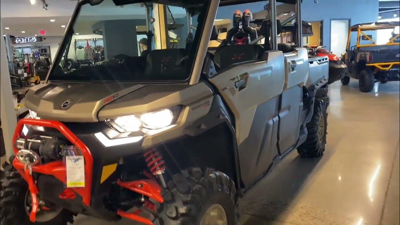 2023 CanAm DEFENDER MAX XMR HD10 W HALF DOORS YouTube